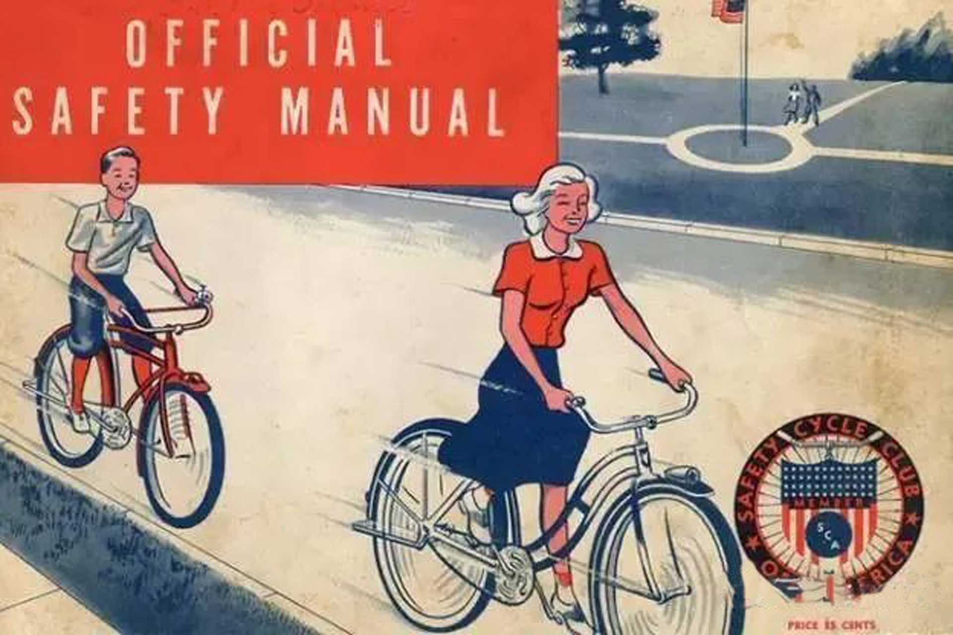 Why are the 19 bicycle riding rules of 1942 still adhering to?
